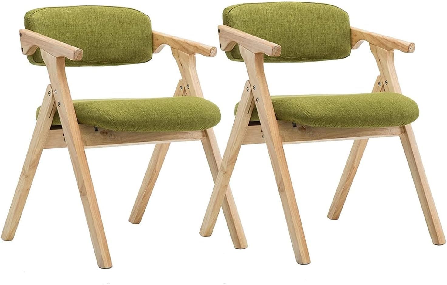 Chaise pliable confortable lot de 2 pour rompre le manque de place autour de la table