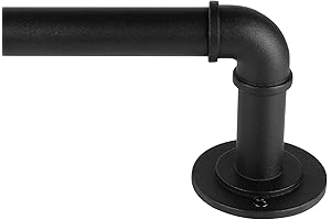 Industrial Curtain Rods for Windows