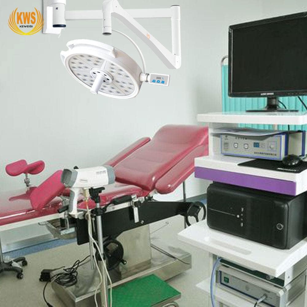 BONEW - Oral 108 W LED schattenloses Licht Lampe Chirurgische Operatorie Prüfung Licht Lampe Medizinische Untersuchung Licht 36 Stück 3W LED Leuchtmittel KD-2036B-2 (Wandleuchte Hängelampe)