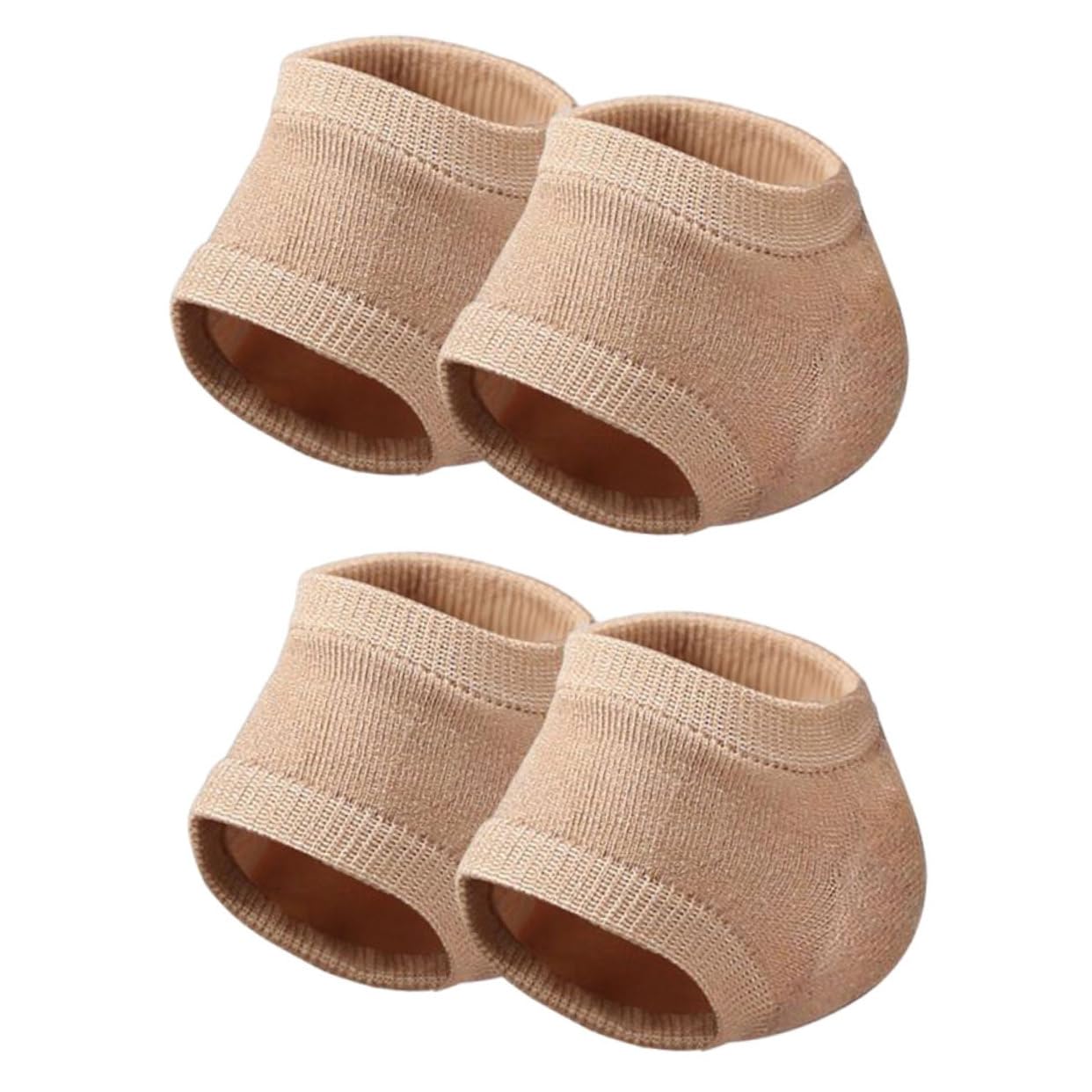 Ipetboom Heel Socks for Women Men Boys and Girls Toeless Socks Heel Cover Moisturizing Gel to Prevent