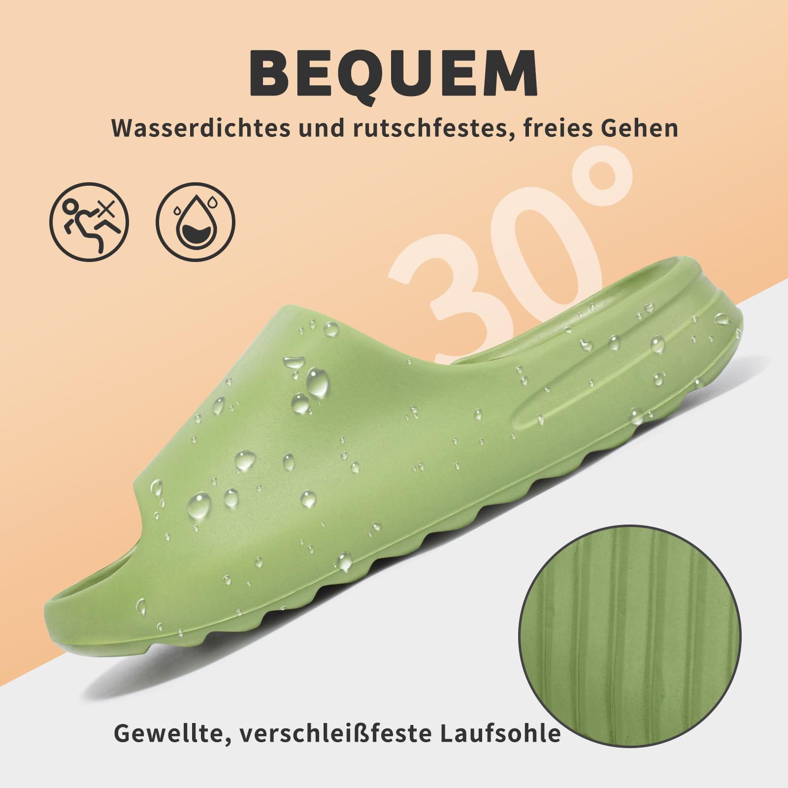 Jesindr Cozy Slides Original Uomo Donna Ciabatte da Bagno Antiscivolo Ciabatte Da Bagno Ciabatte Morbide Nuvole Schlappi Scarpe Nuvolose Unisex Gomma Cloud Slippers Estate Beach Slide Sandali