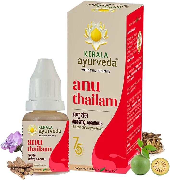 Kerala Ayurveda, Anu Thailam, 10 ml