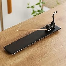 [HARGIO] Incense Holder, Cute Incense Holder, Cat, Cat, Incense Stand, Stylish, Ceramic, Incense, Incense Burner, For Buddhist Altar, Incense Holder, Incense Holder, Incense Holder, Incense Plate,