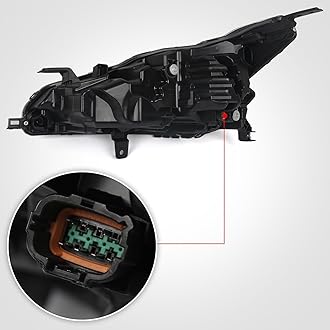 Huray LED Headlight Assembly Fit for Nissan Altima 2019-2022 RH Projector Headlamp w/LED DRL OE Style Replacement for NI2503266 Right Passenger Side