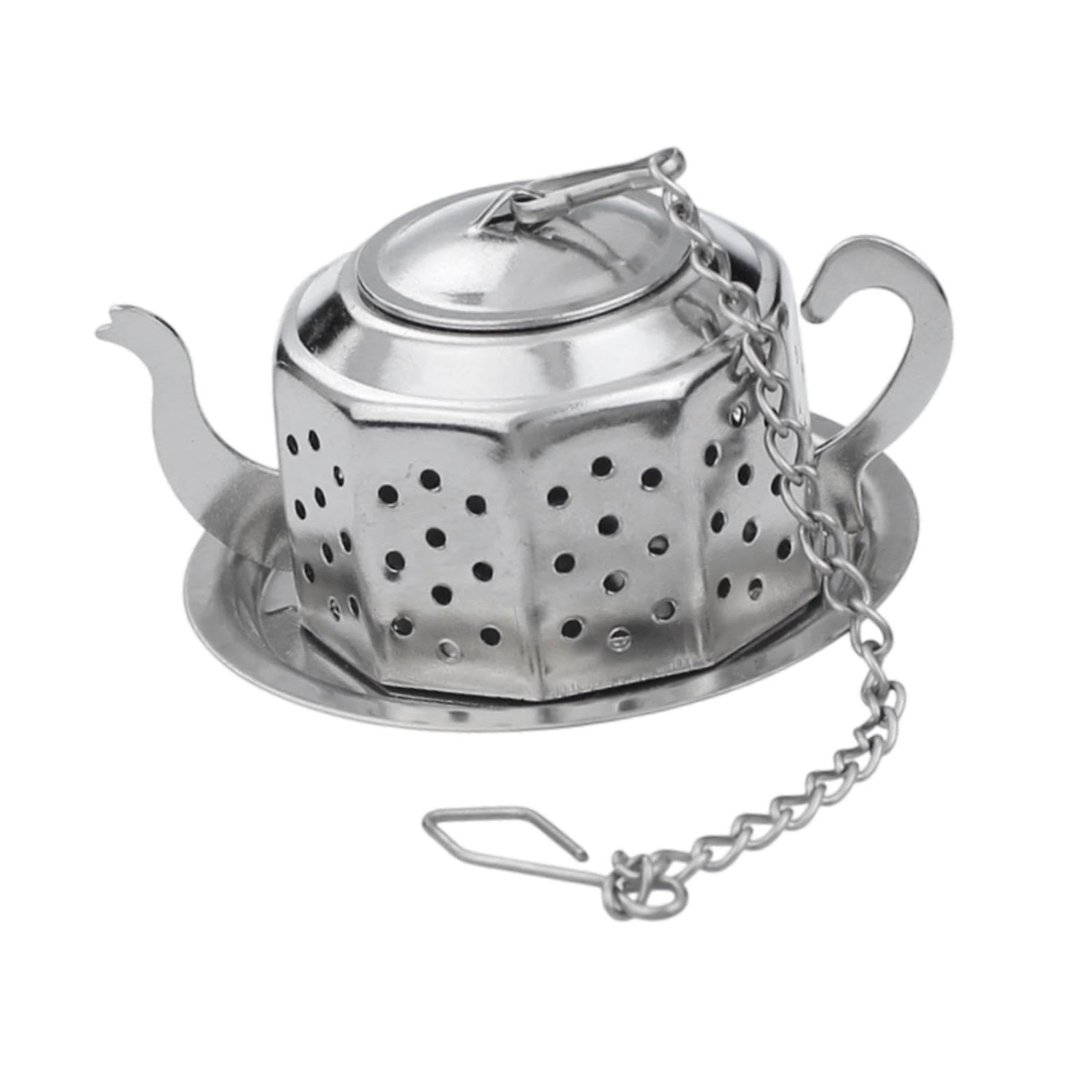 Tea Infuser Reusable Lightweight Loose Leaf Strainer for Hotel Home Tea Room-image-7