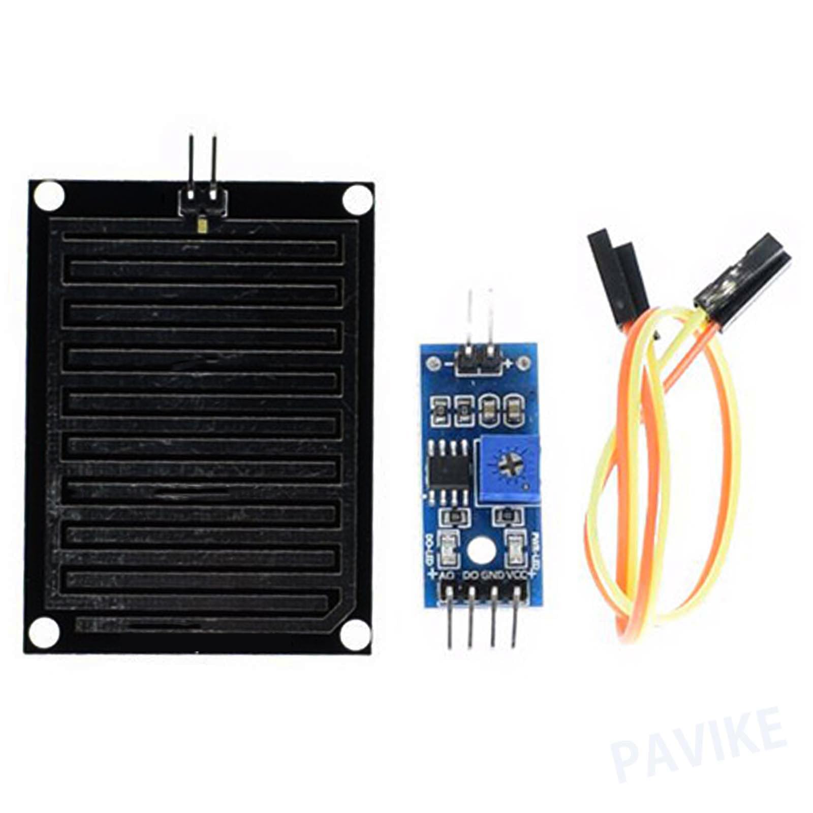 Amazon.co.jp: PAVIKE 雨検出器モジュール 雨センサー 雨水検出 3個