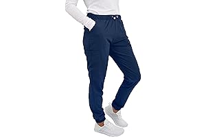 Blue Jogger Scrub Pants for Women: Ultimate Comfort and Functionality