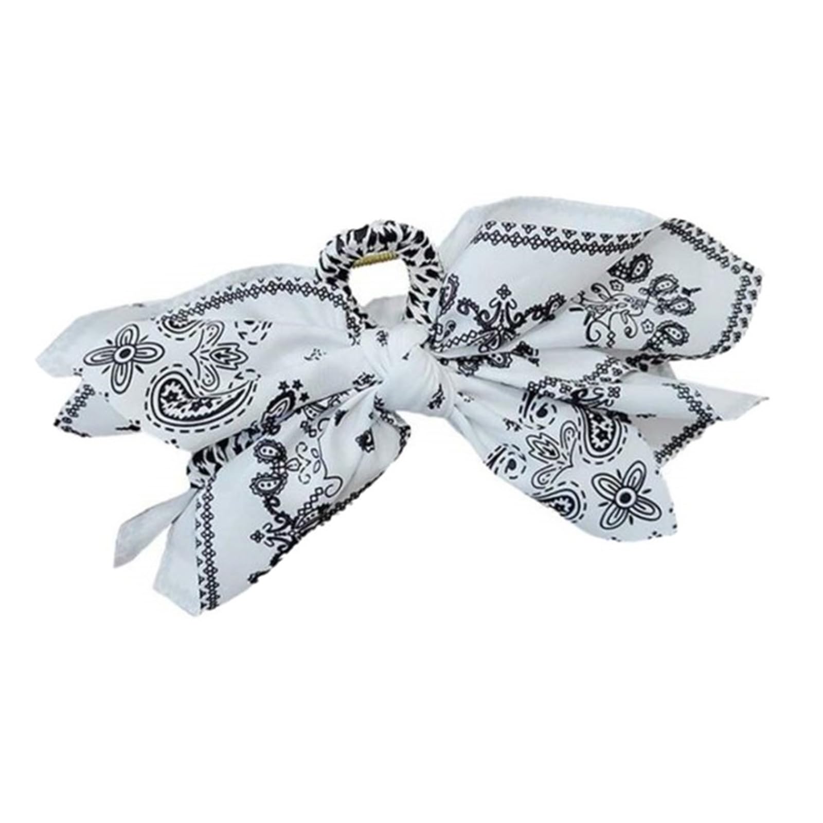 Ywmsfl Women's Hair Claw Cashews Flower Bowknot Shape Hair Clip Strong Holding Hair Jaw Clip Cloth Hair Claw Clip Accessories For Woman