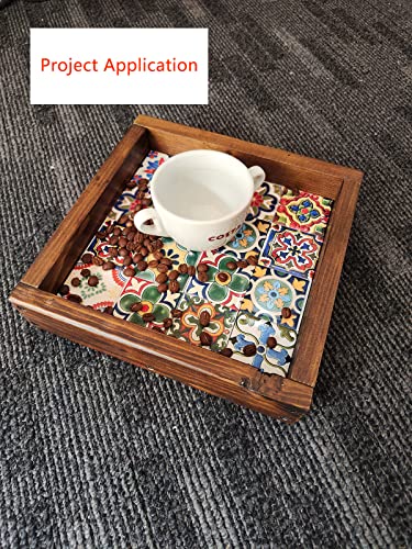 16 Mixed Talavera Designs Hand-Painted Ceramic Tile 1.9"X1.9" / Piece- 16 Pieces/Pack #TOP5