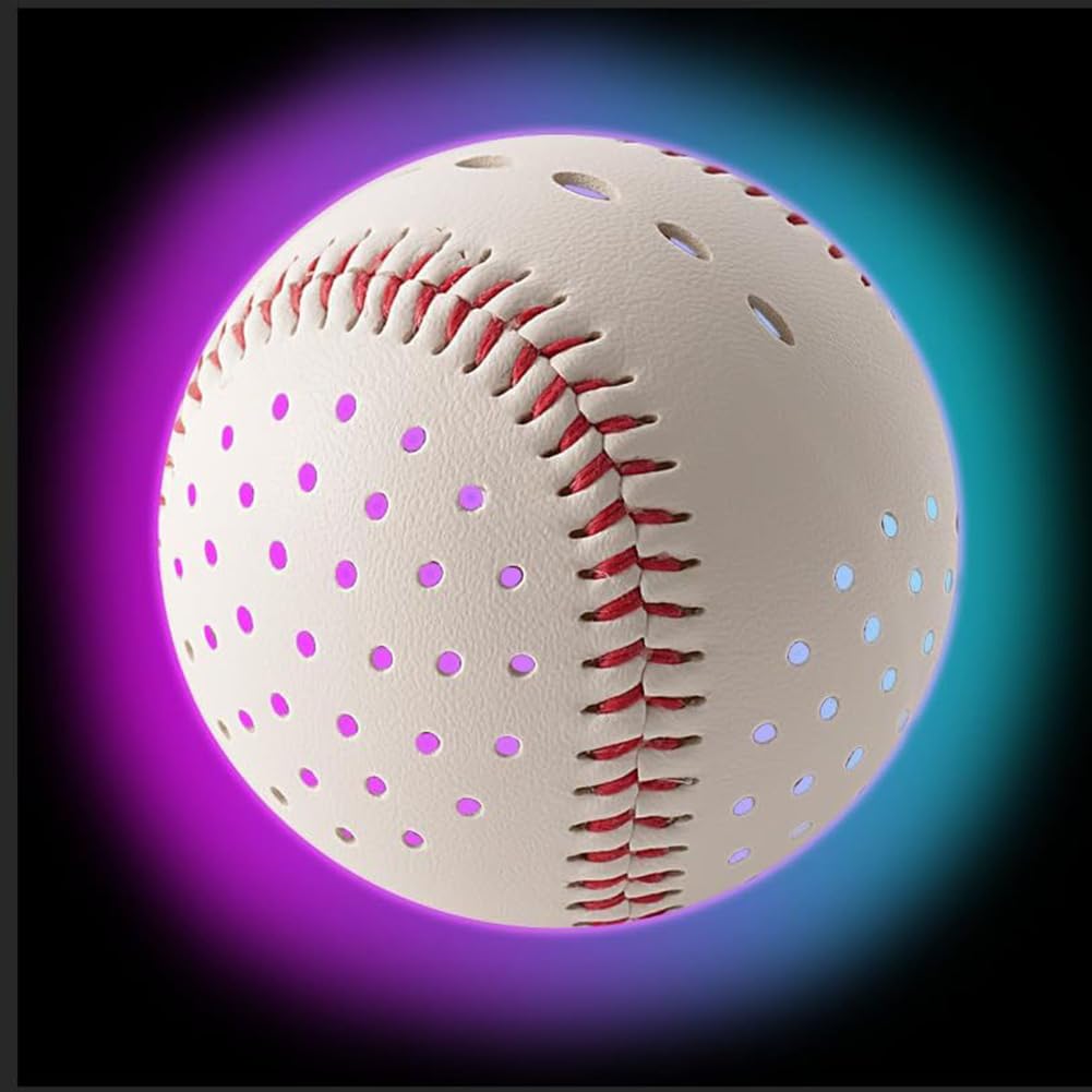 Beleuchteter Baseball-Wurfübungs-Baseball für Sportliche Familienunterhaltung