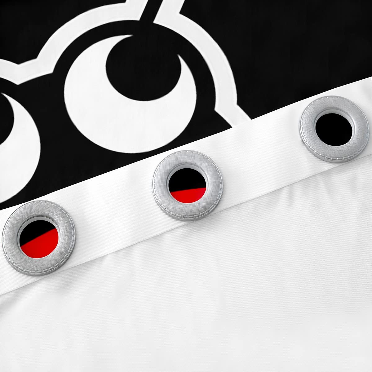 Coccinella Tende per finestra per camera da letto Soggiorno Cartoon Coccinella Tende per bambini Ragazzi Ragazze Carino Coccinella Tende Finestra Tende Animali Trattamenti Rosso W66* L72