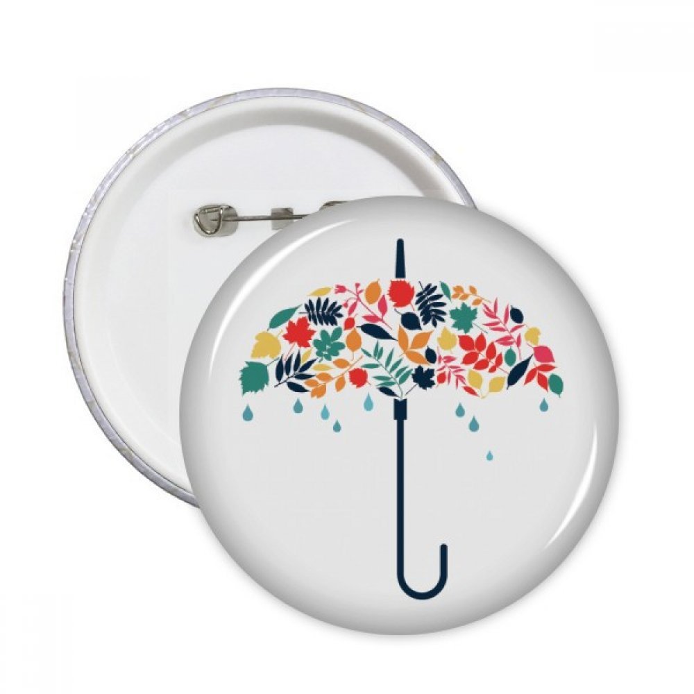 Pins Bouton Météo Pluie DIYthinker un badge cadeau multicolore original pour vos proches