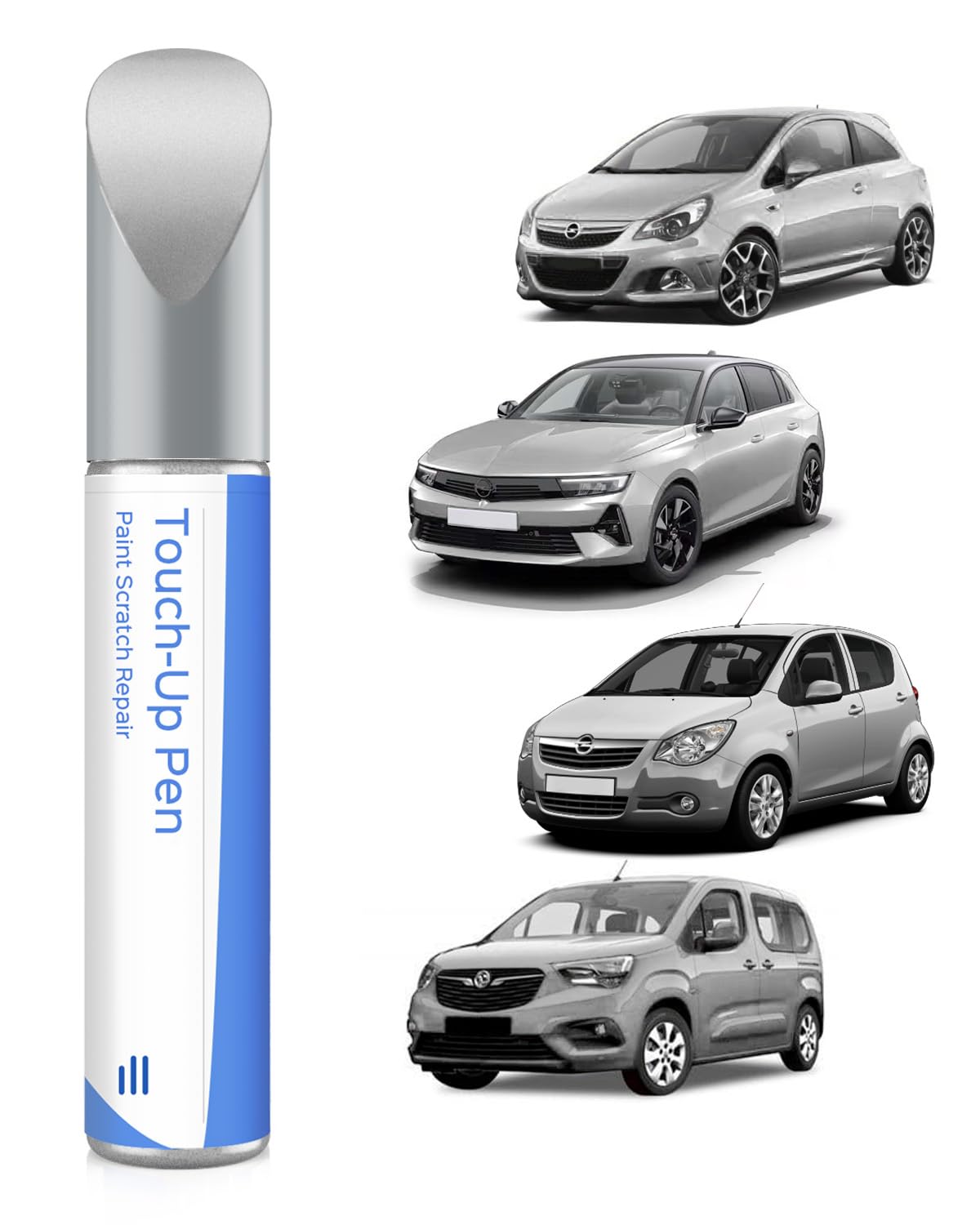 Starsilber III 157 Für Opel Premium Spraydosen Set Autolack & 2K Klarlack