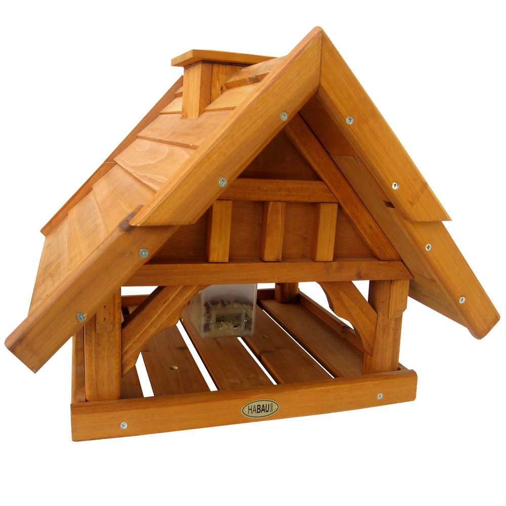 HABAU Vogelhaus Lettland mit Silo und Ständer