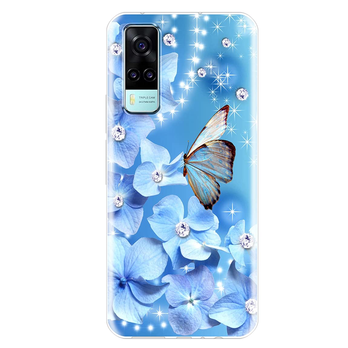 Fashionury Back Cover for Vivo Y31 / Vivo Y51A / Y51i / Y51 Designer | Printed|Transparent |Flexible| Silicon -D031 (B0963SF446) Amazon Price History, Amazon Price Tracker