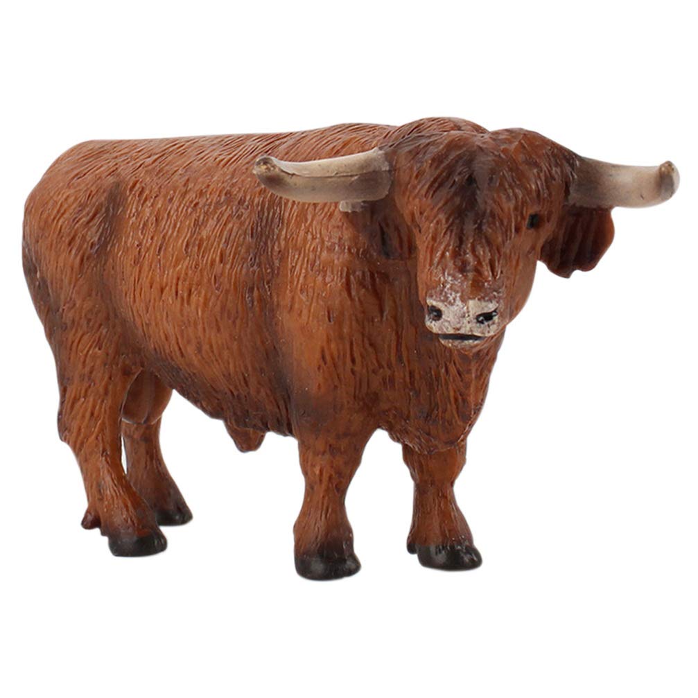 Buy NUOBESTY Cow Cattle Figurine Realistic Mini Farm Animals Figures