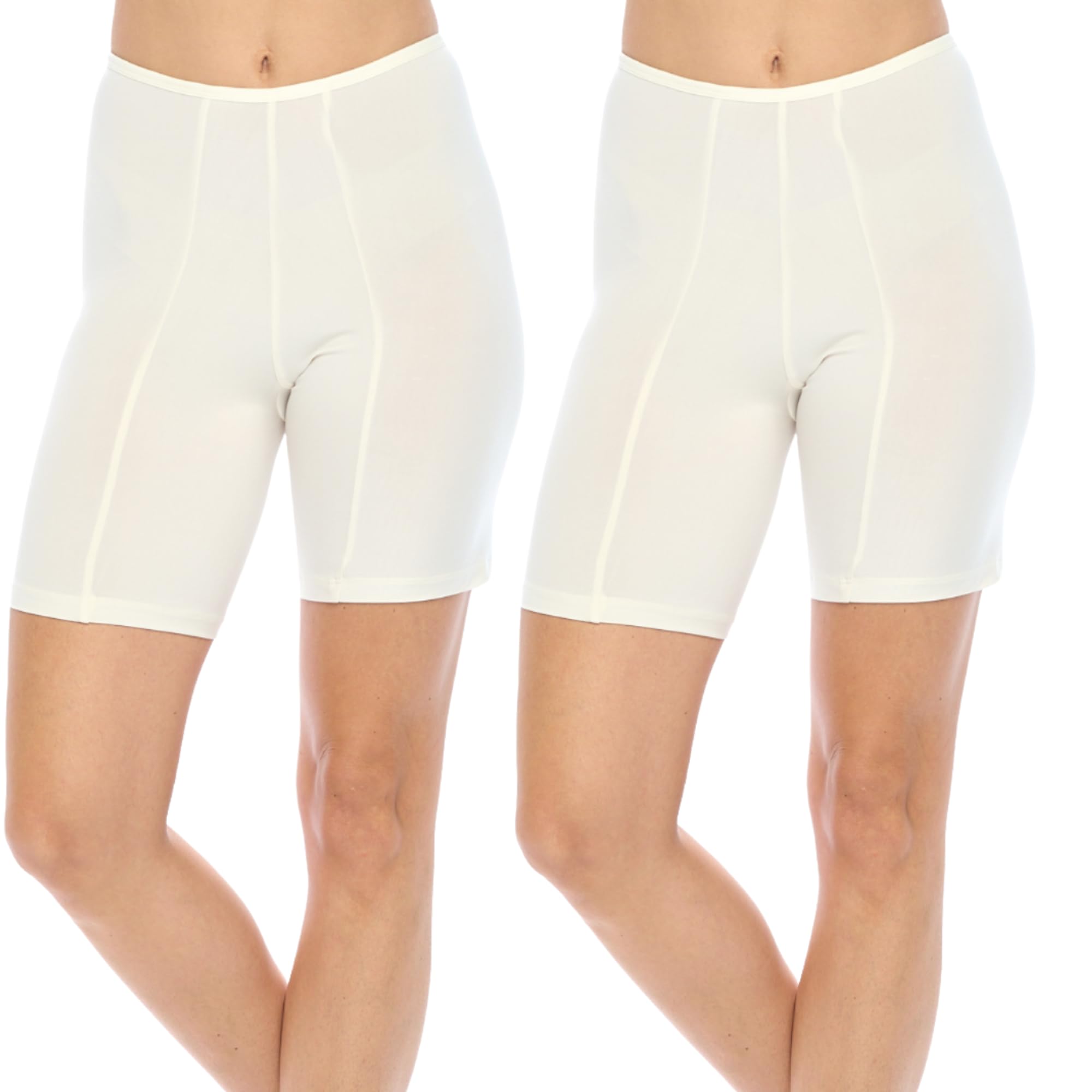 Undersummers Classic Shortlette, Thigh Anti Chafing Shorts Women Slip Shorts for Women Under Dress, Undergarments for Dresses