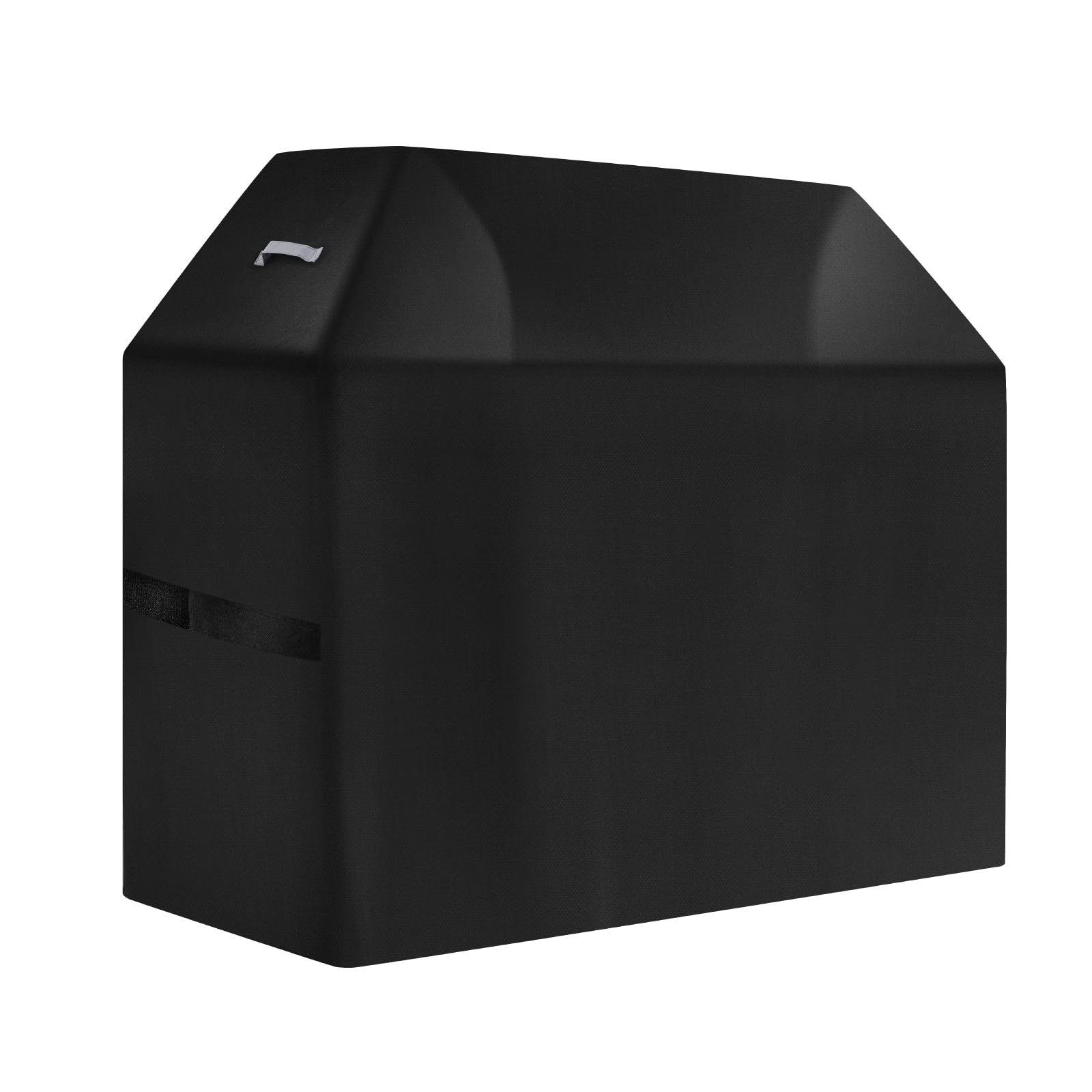 VEVOR Funda para Parrillas de Exterior, Impermeable y Resistente a la Intemperie, Poliéster 600D Duradero, 280 g/m², Fácil de Poner y Quitar, con Protección Solar, 1470 x 615 x 1215 mm, Negro