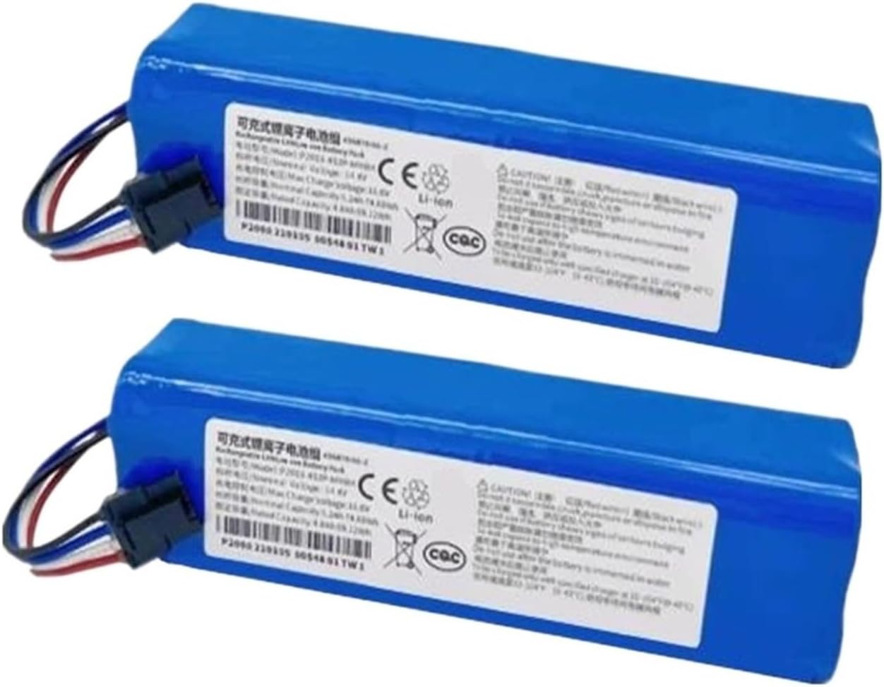 Robotic Vacuum Cleaner Battery,Compatible for Narwal J3/J4/YJCC012/YJCC015 14.8V 5200mAh Li-ion Replacement Battery - High Capacity, Fast Charging, Overheat Protection(1battery)