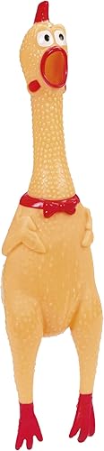 Juguete de pollo chillón 12 Amarillo disponible en Yaxa Colombia