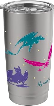 How to Train Your Dragon 3 Hidden World Fly with Me Stainless Steel Insulated Tumbler