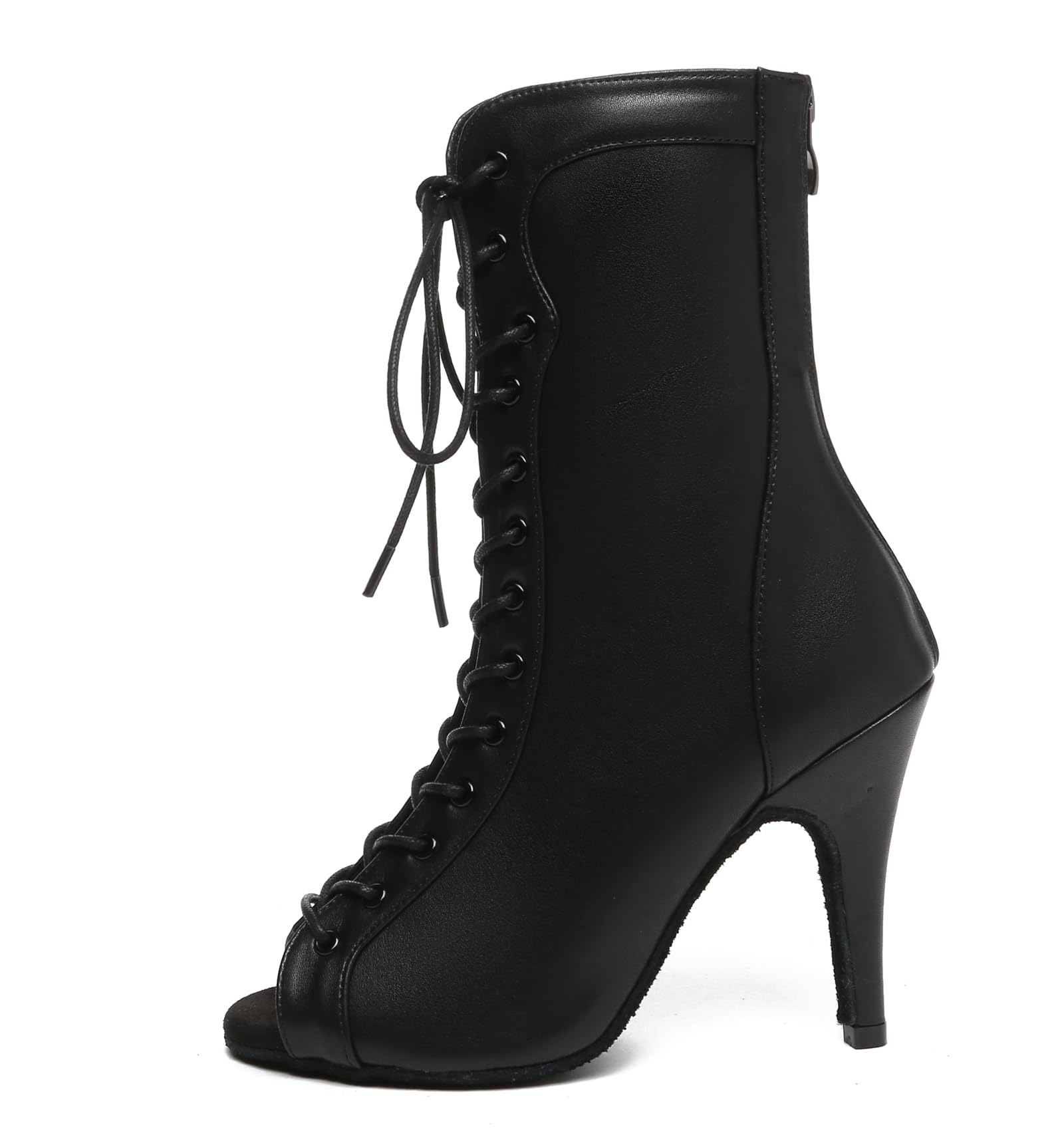 Cekinowe buty do tańca, damskie, sznurowane, na wieczór, imprezę, botki L562