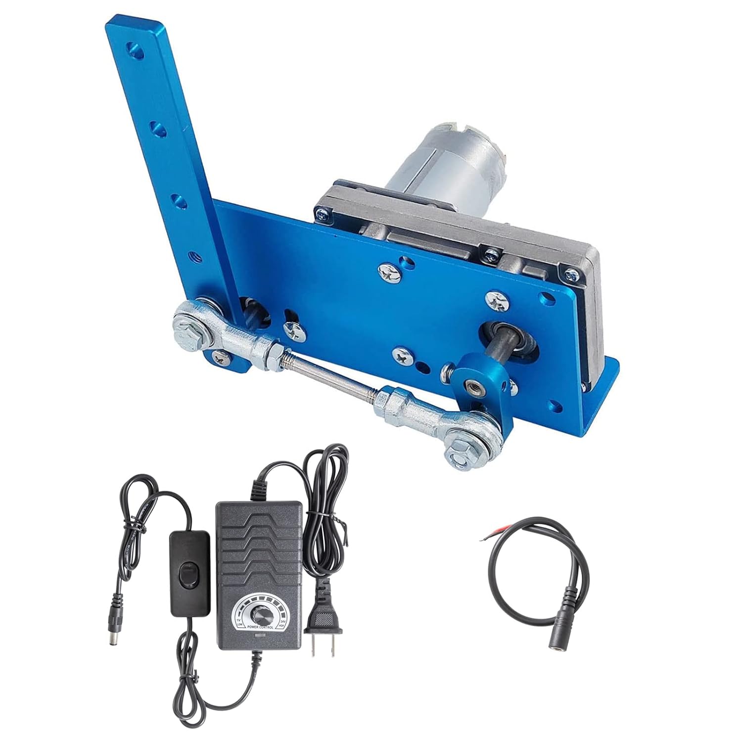 DIY Design DC 24V Reciprocating Swing Motor, 20-120 Degrees Adjustable Speed 90rpm for Dynamic Advertising Design and Experiment (24V, 90RPM) 24V 90RPM