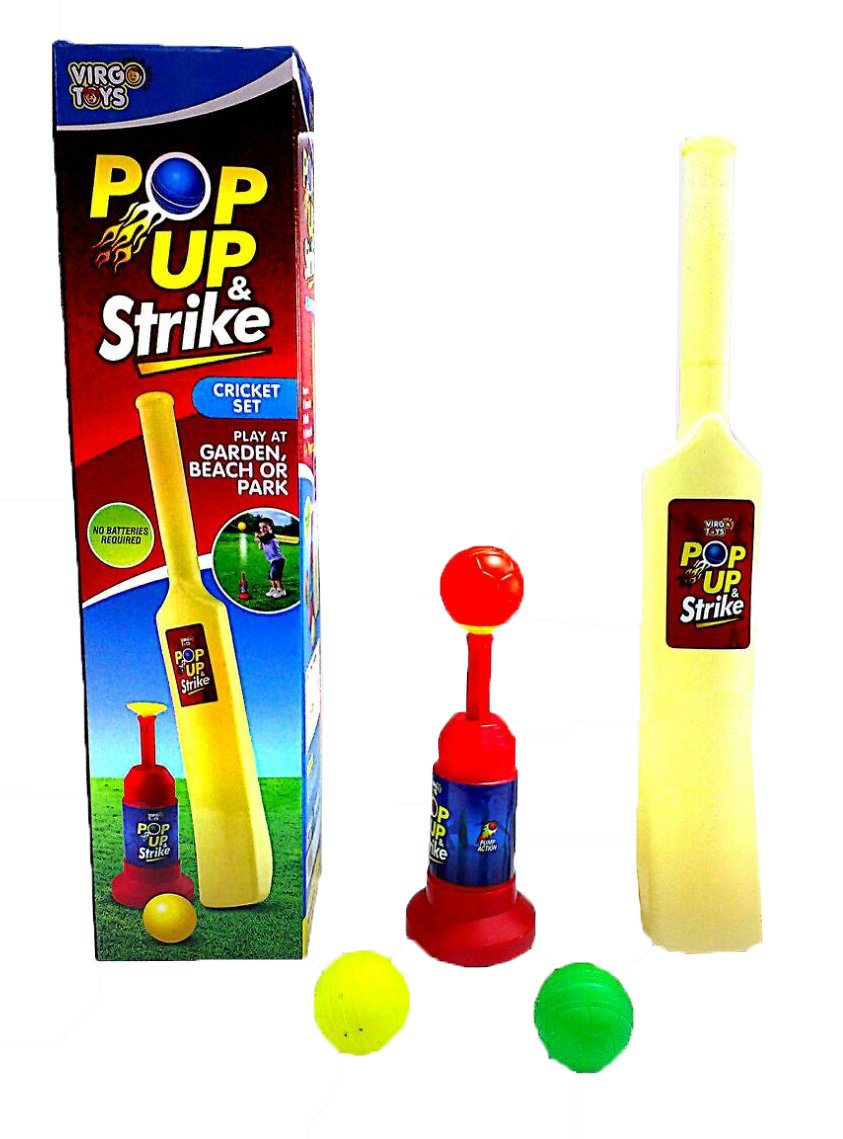Toyztrend Sporty Pop Up & Strike Cricket Set With Automatic Ball Launcher for kids (B06XP6VSF3) Amazon Price History, Amazon Price Tracker
