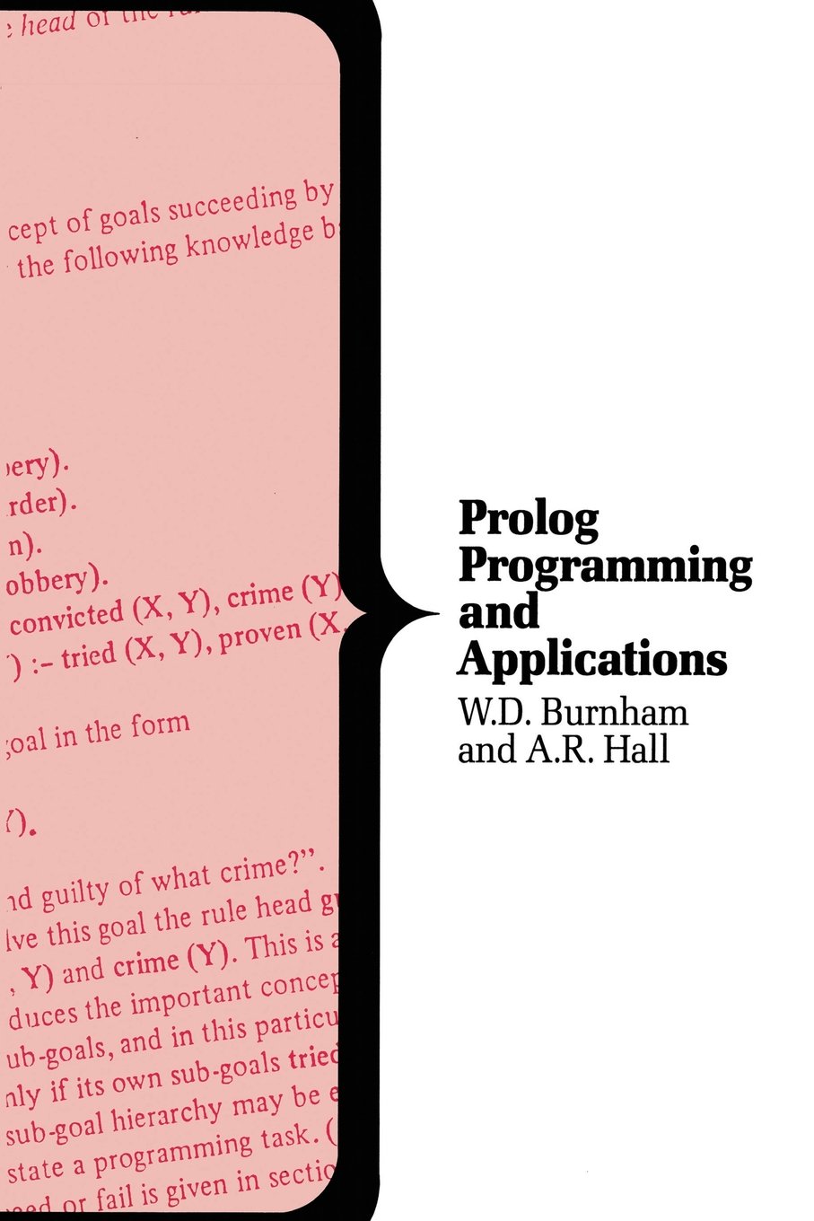 PROLOG: Programming and Applications (Computer Science S.)