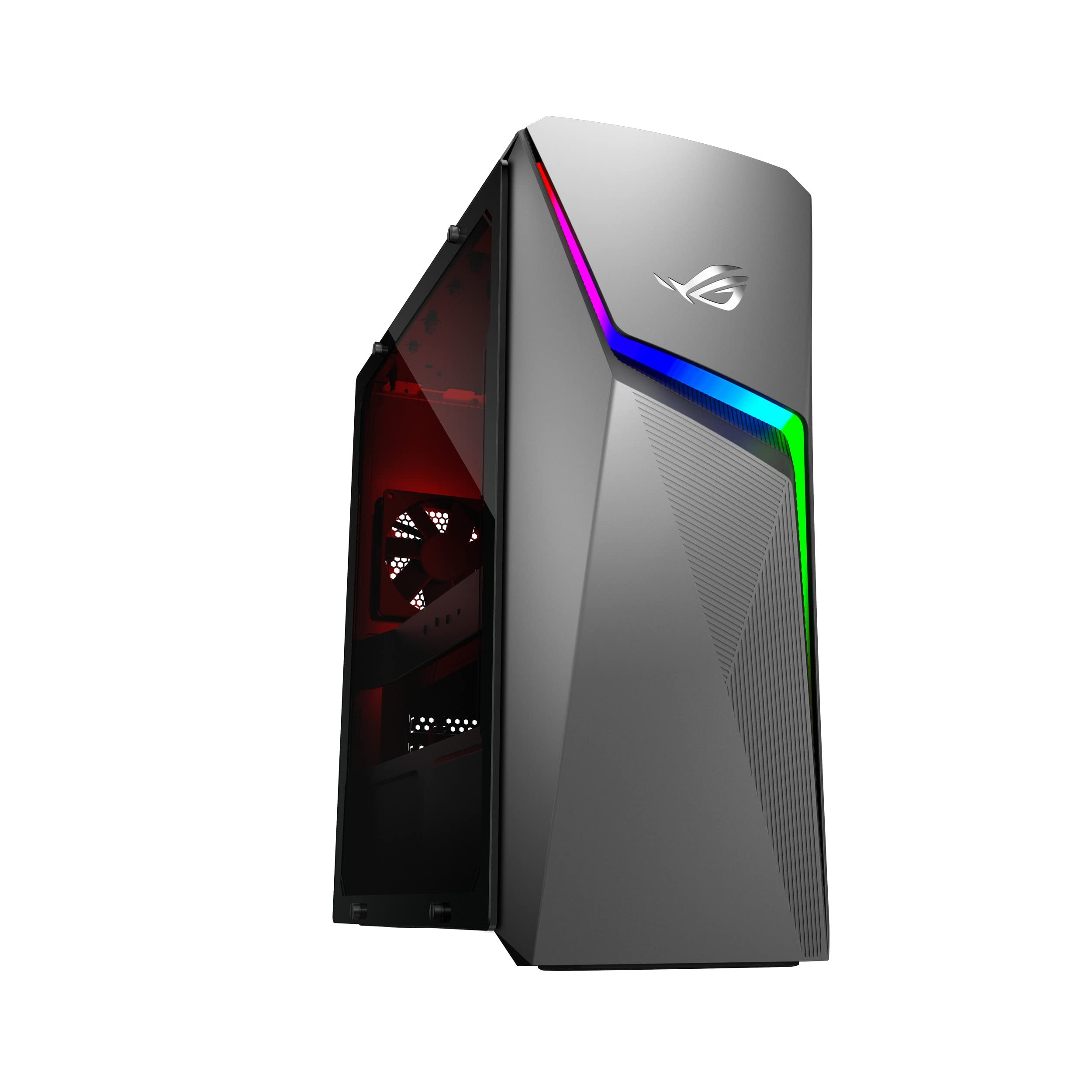Asus ROG Strix G10CE-51140F1690 komputer stacjonarny (Intel Core i5-11400F, 16GB RAM, 1TB SSD, NVIDIA RTX3060-12GB, bez systemu operacyjnego), szary