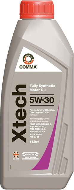 Comma XTC1L 1L XTech Fully Synthetic 5W30 Motor Oil - Grey