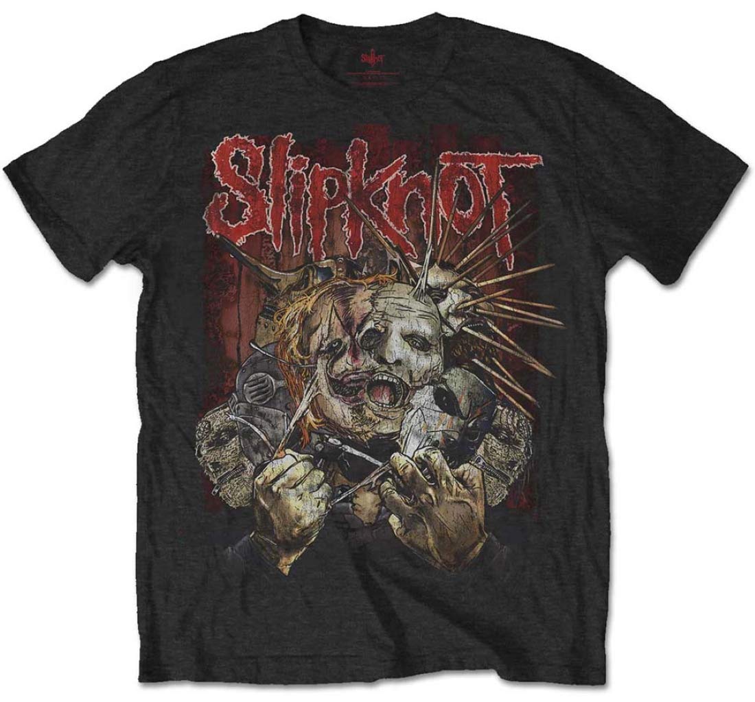 Slipknot 'Torn Apart' (Black) T-Shirt (Medium)