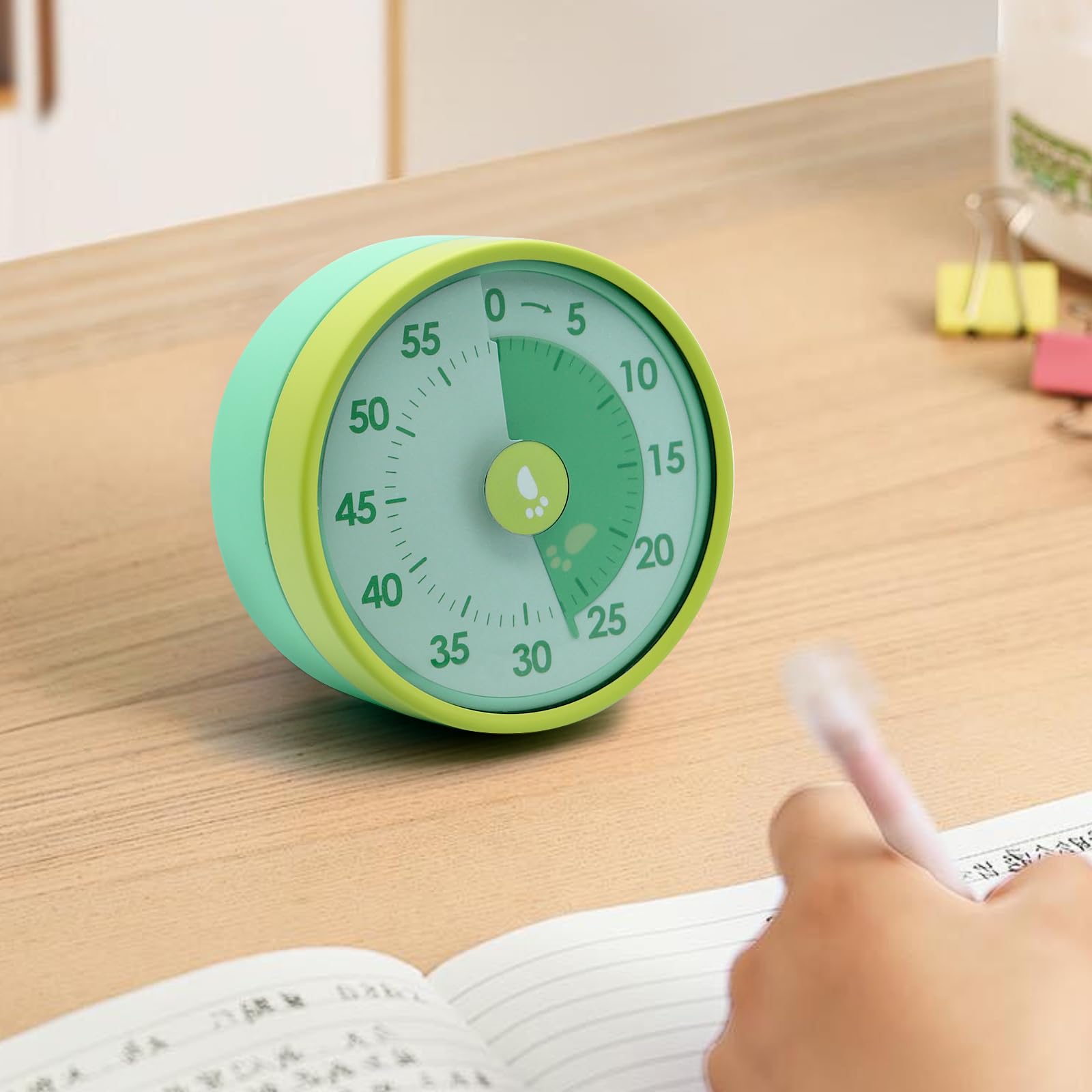 Mechanischer Magnet-Timer 60 Min – Süße Schildkröte Für Küche, Büro & Kinderzimmer | Batteriefrei & Wasserabweisend
