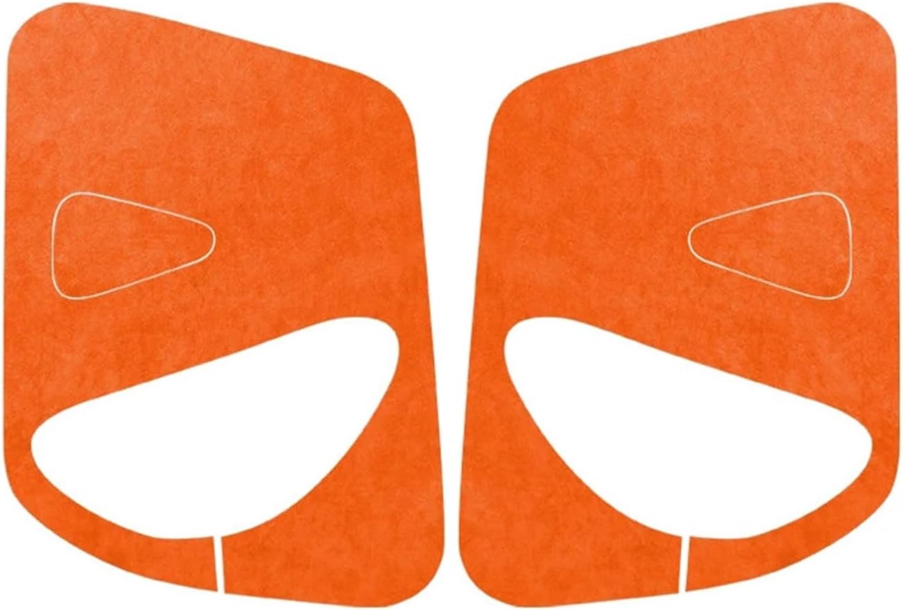 Overlay Super Suede Seat Belt Adjustment Panel Compatible for Tesla Model Y Juniper Launch 2025 Cover Decorative Accessories(Style A6)