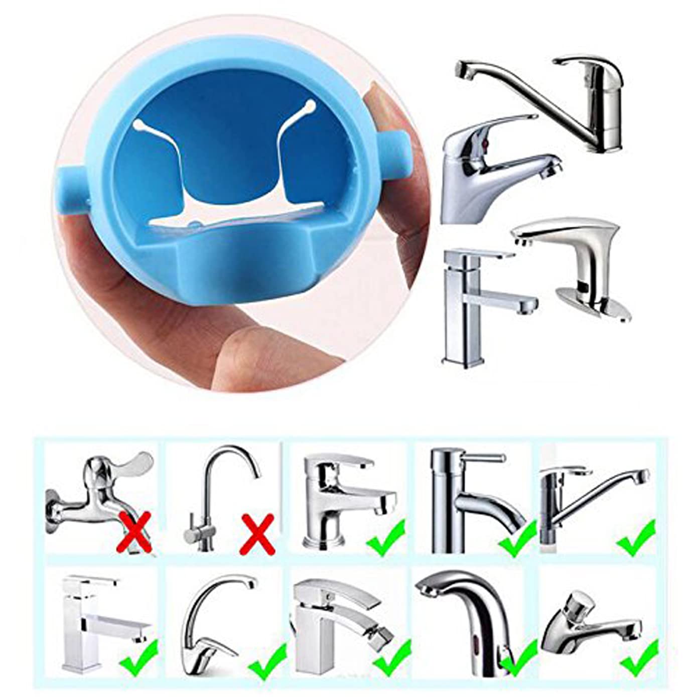Cute Elephant Water Tap - Kids Faucet Extender -9