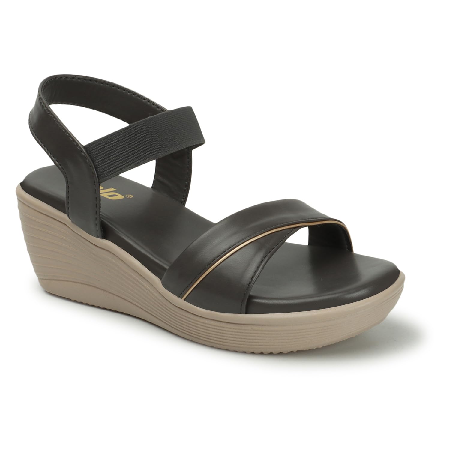 Colo Extra Comfort Wedges Sandal For Womens And Girls|Soft Bottom Wedge Heel Sandal for Womens ML-3 Metal Grey Size 4 (B0CVHYYTRN) Amazon Price History, Amazon Price Tracker