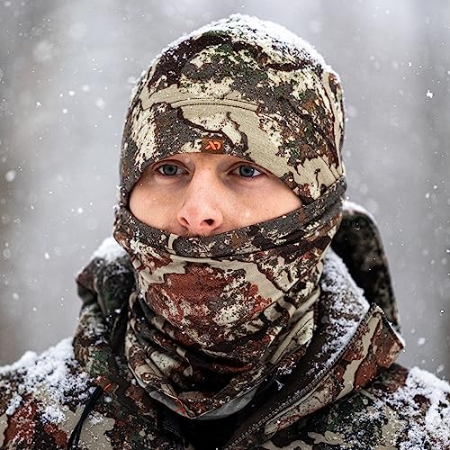 First Lite Midweight Merino Wool Neck Gaiter - Warm Camo Hunting Face Mask3