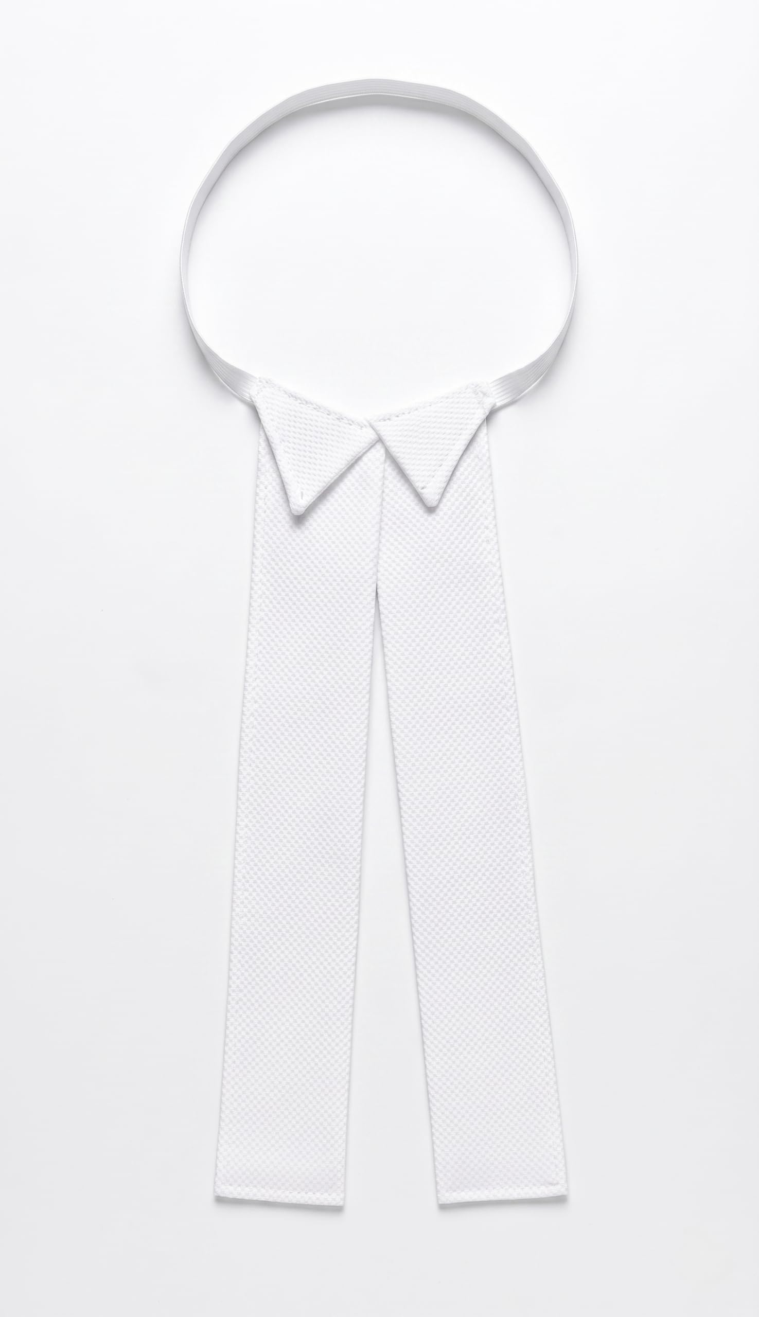 Advocate Elastic Regular Collar Neck Band for Lawyers, Court White Wear, Formal Band-image-30