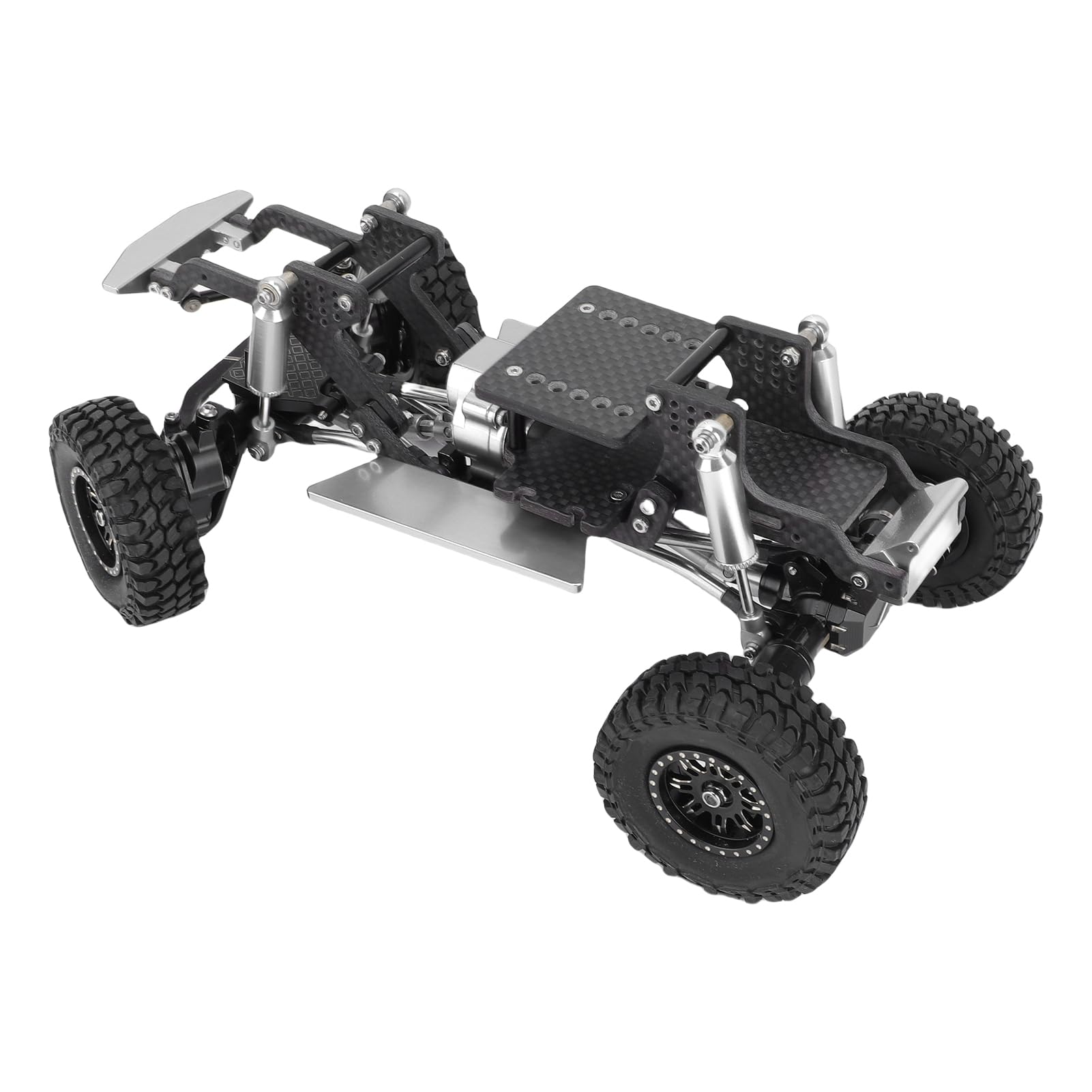 Tbest Podwozie RC do Redcat Ascent 18 (czarny malowany srebrny)
