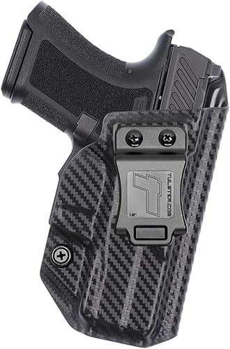 Tulster Funda de perfil IWB en mano derecha se adapta a Shadow Systems CR920 disponible en Yaxa Costa Rica