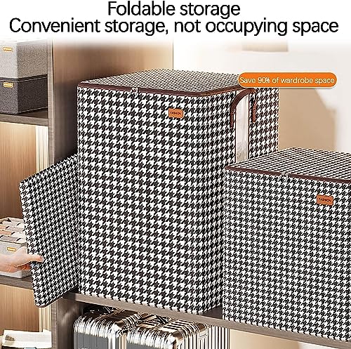Bolsas almacenaje ropa mantas de gran capacidad 100L con ventana 5