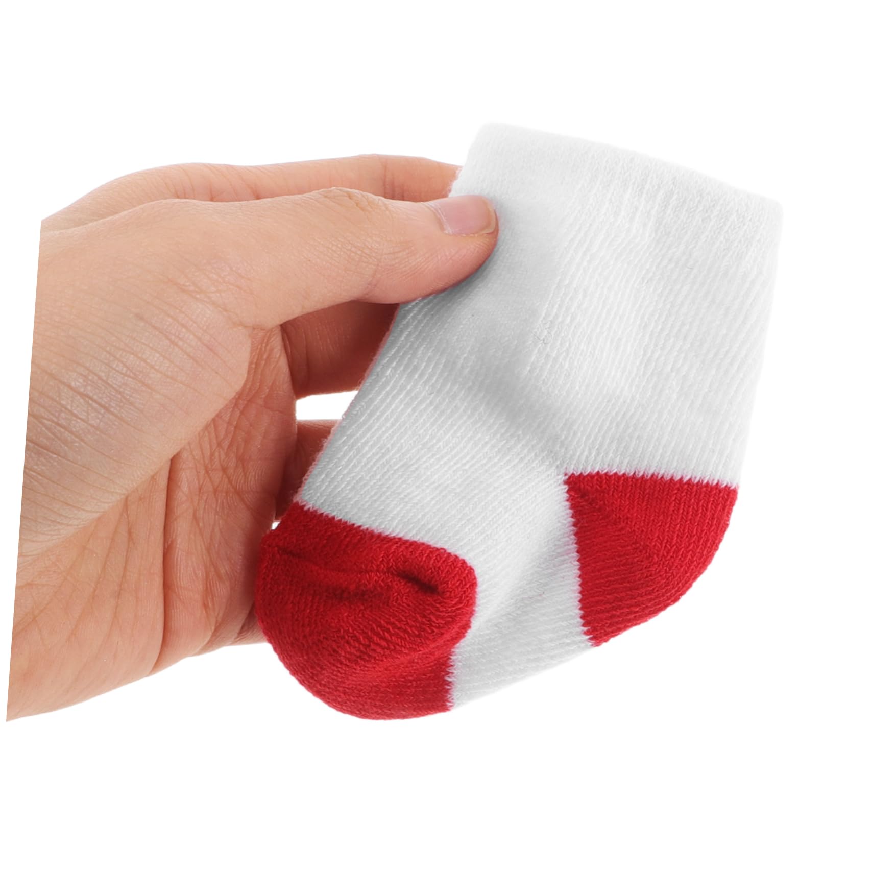 TOYANDONA Doll Socks Set 10 works American Baby Doll Accessories Mini Sock Variety Designs Soft Comfortable Dress up Costume for 18 Inch Dolls Role Play and Stuffed Animals 3.27X2.17X0.08In - Image 4