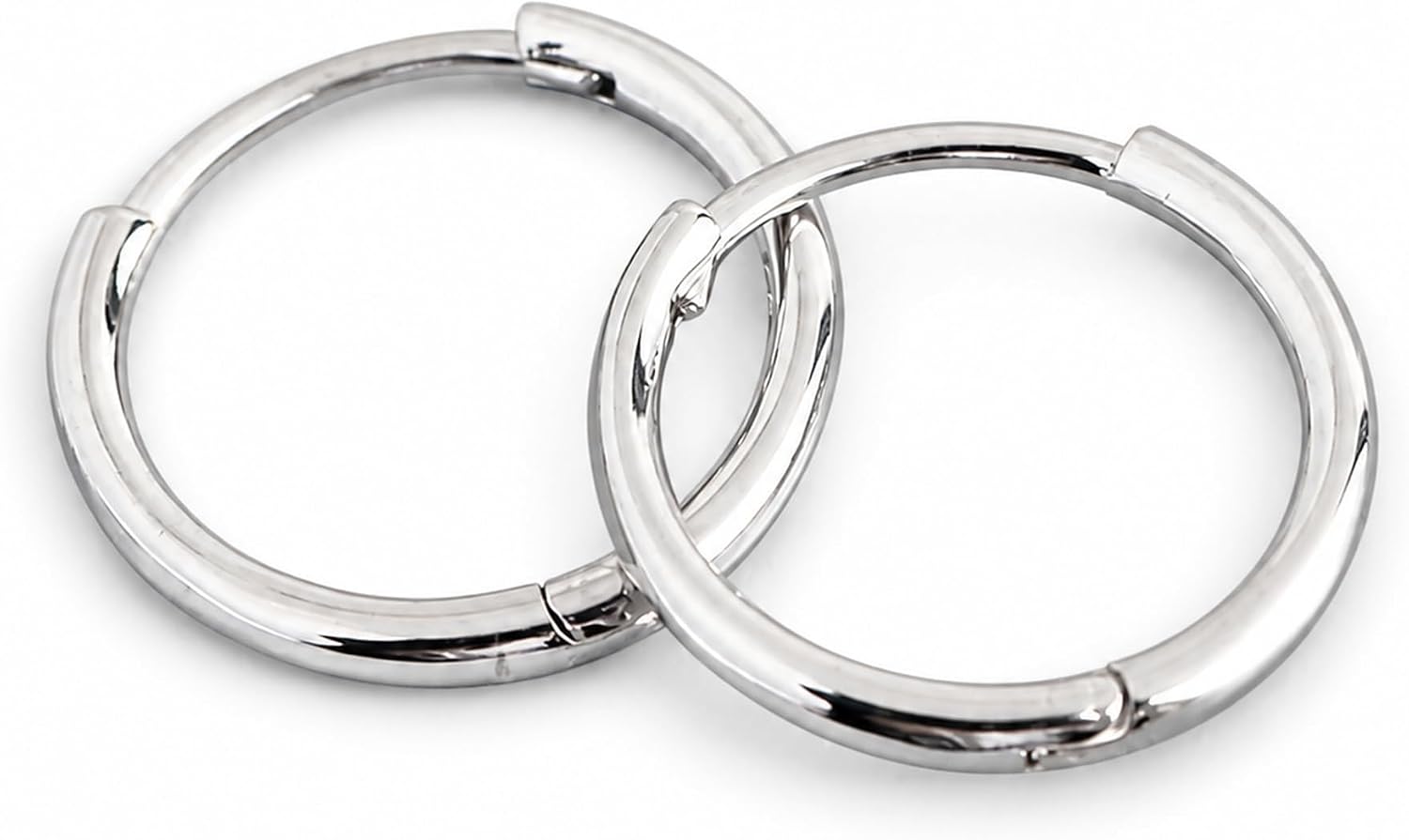 925 Sterling Silver Huggie Hoop Earrings for Women Jewelry