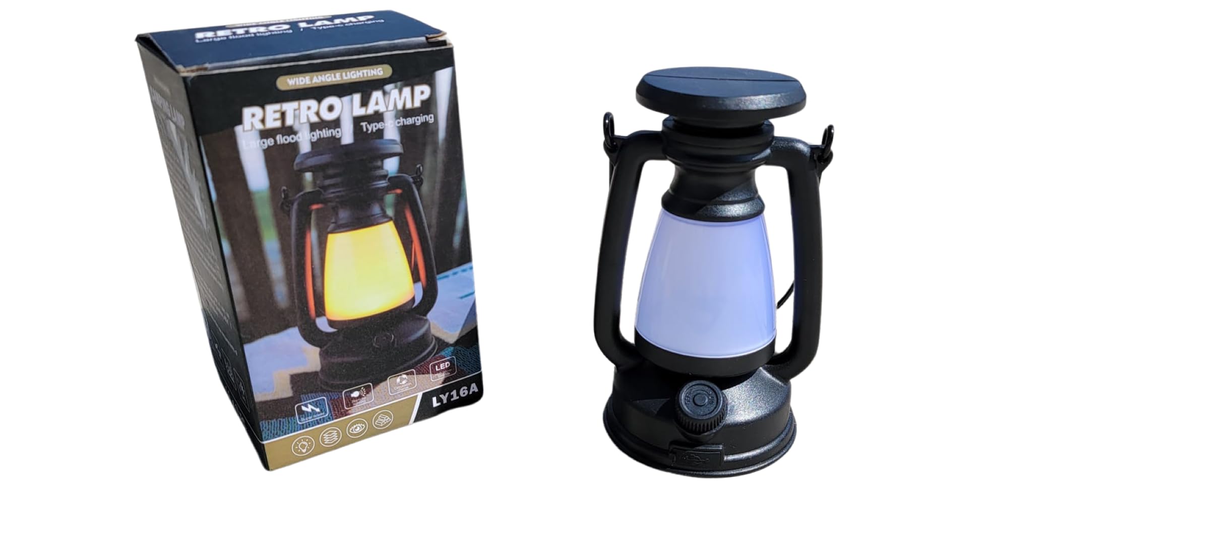 ToyTrades LED Lantern, Rechargeable LED Camping Lantern, 3