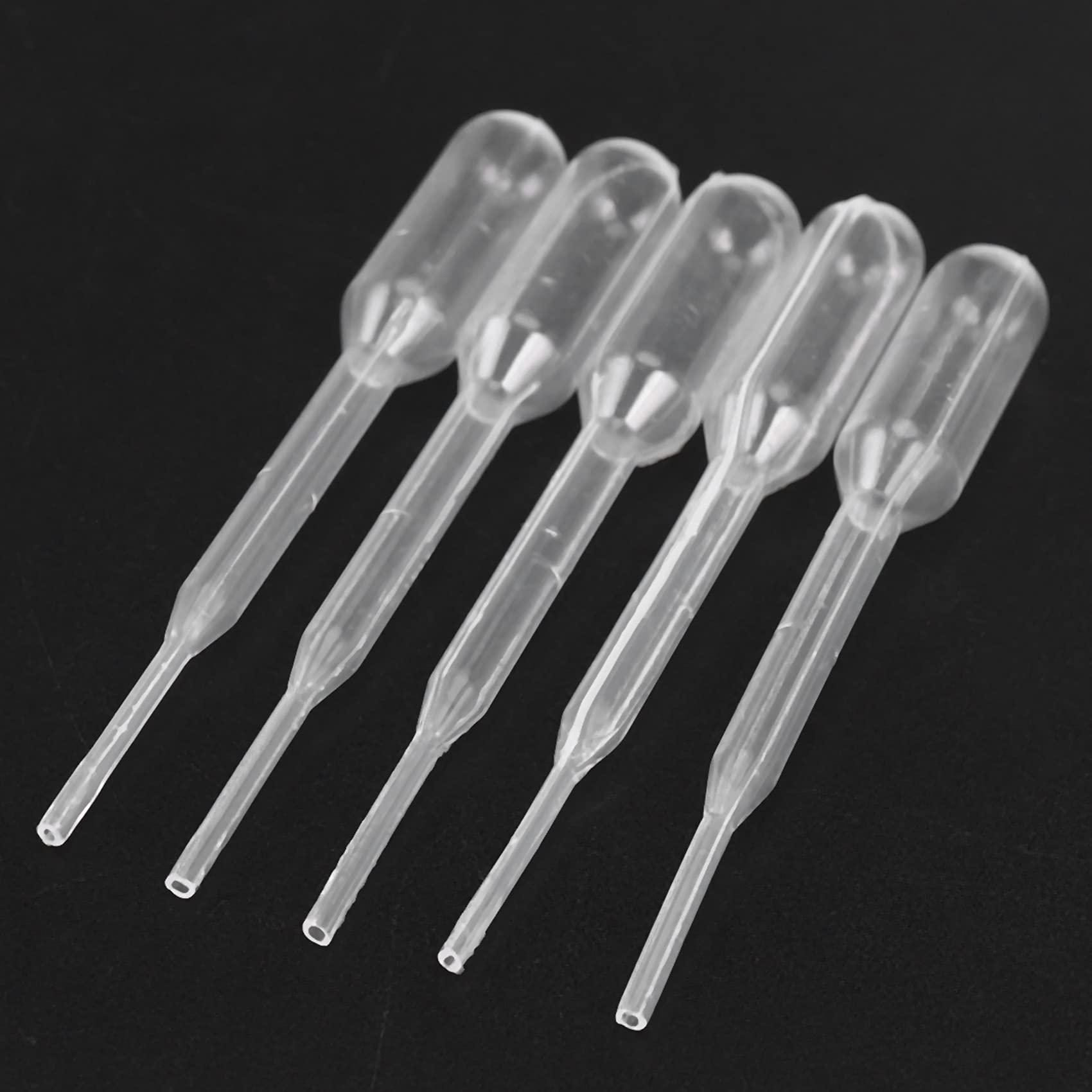 Lot de 100 pipettes graduées en polyéthylène (0,2 ml)