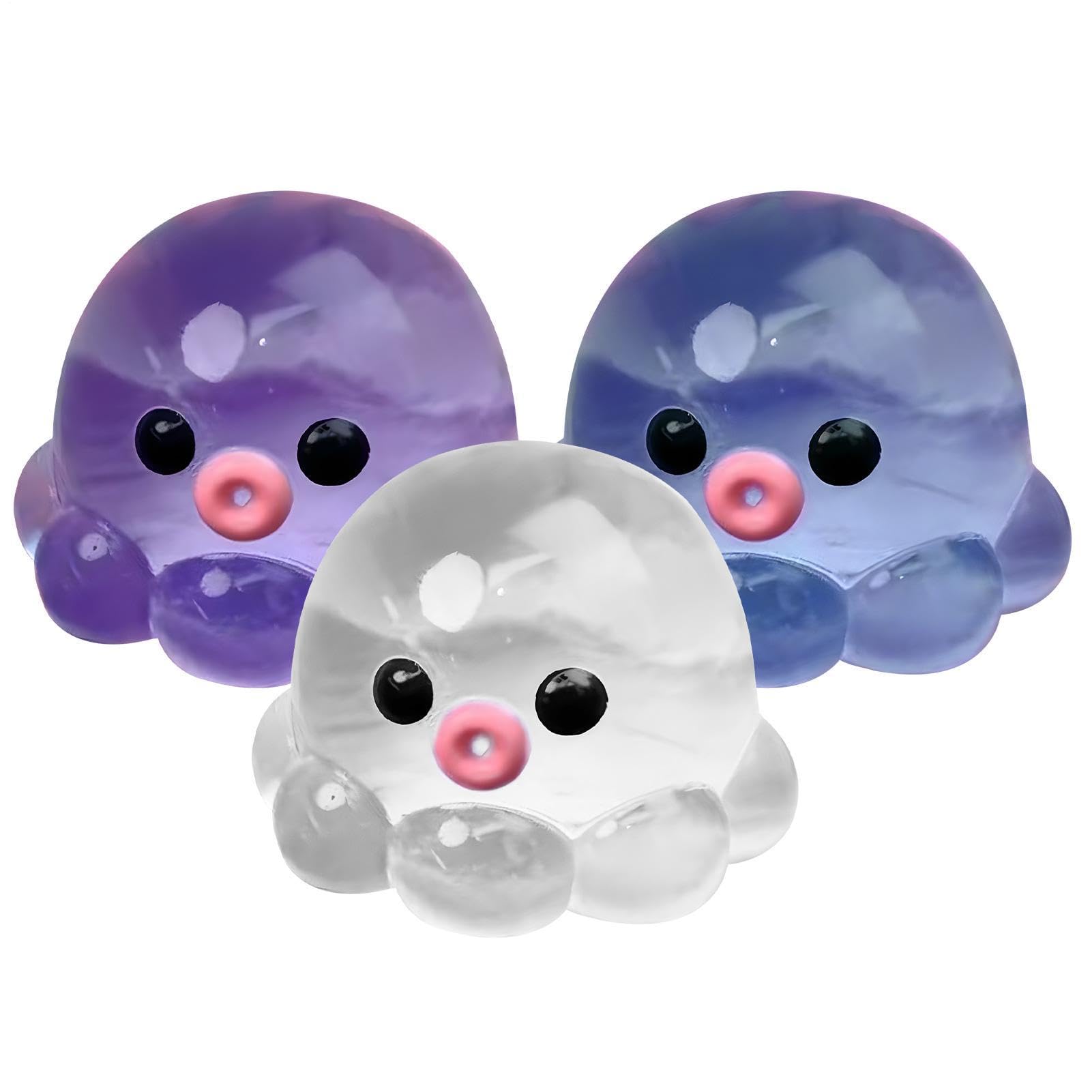 Giocattolo Polpo, Polpo Spremere Giocattolos Antistress, Octopus SquishyToy, SquishyAnimaletti Carinis Giocattolo Sensoriale Antistress, Per Casa Scuola Viaggi Adulti E Bambini