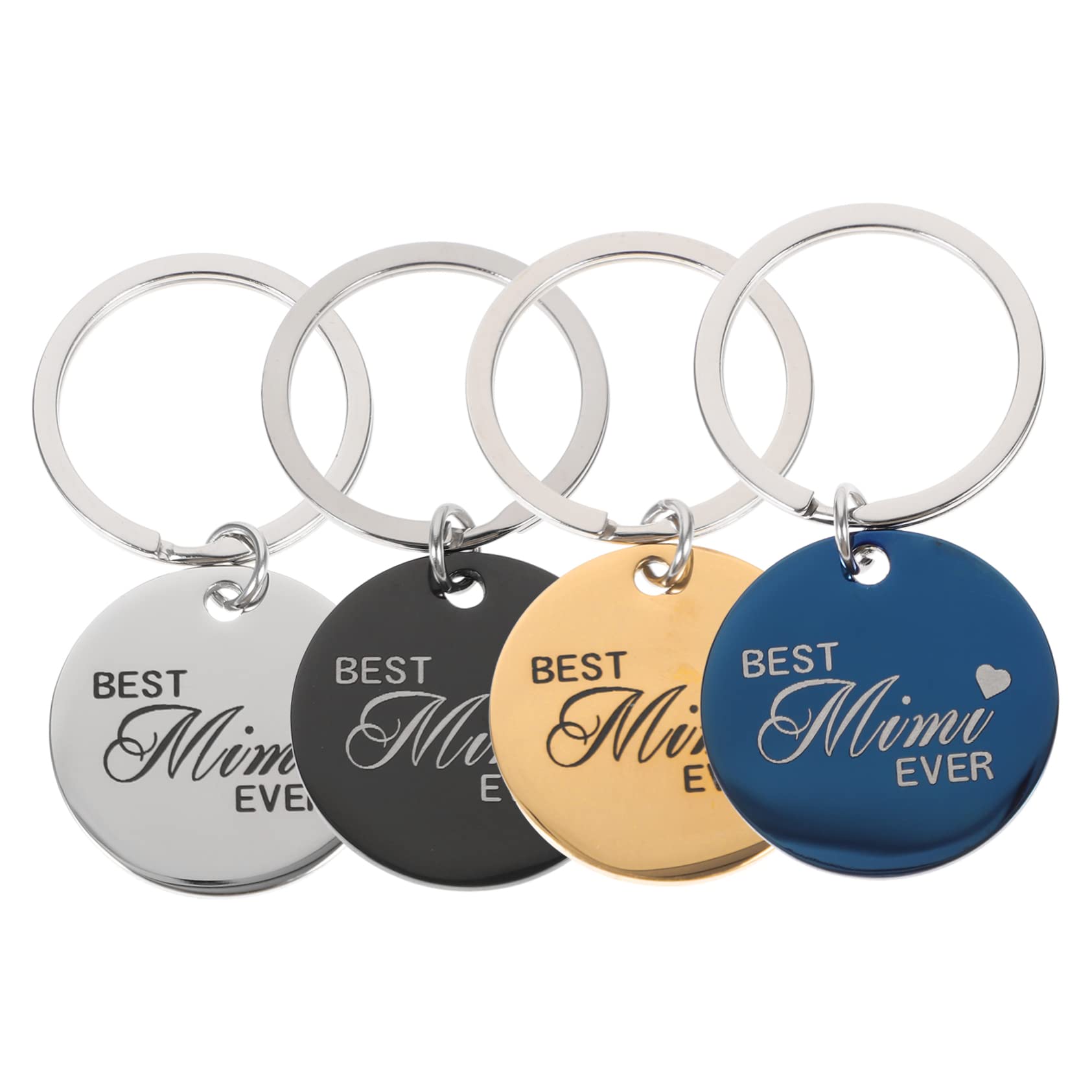 BESPORTBLE 20pièces Médaillons Ronds Acier Inoxydable pour Animaux Étiquettes Identification Personnalisées pour Chats Et Chiens Pendentifs Légers Et Élégants