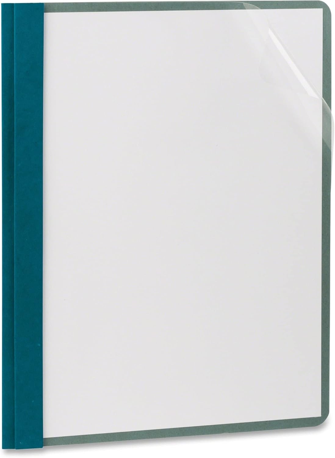 Earthwise(R) Clear-Front Report Covers, Dark Blue With Clear Front, Box Of 25