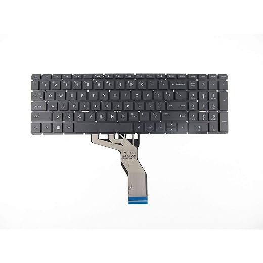 Replace for HP 15 bs0xx 15 bs1xx 15 bs2xx 15 bw0xx 15 bw011dx 15 bs020wm 15 bs033cl Laptop Keyboard US Version(no Backlit) 926560 001, Black, 15.6 inches