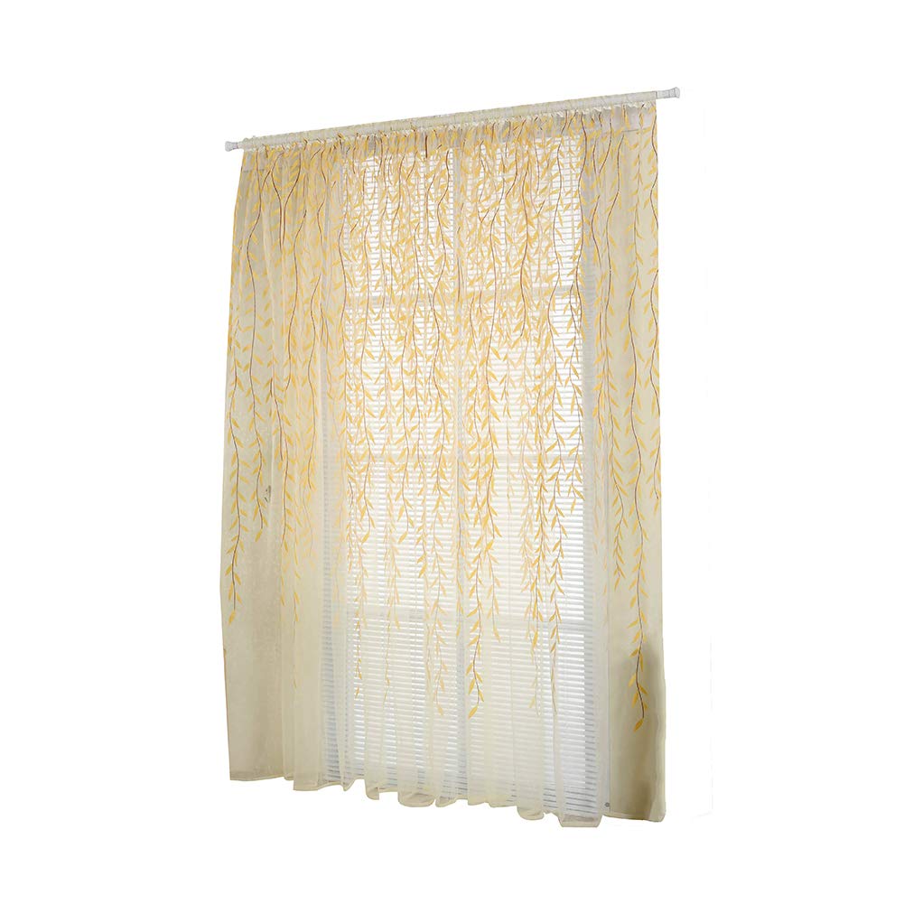 Yellow Lace Curtains Curtains & Drapes